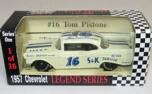 1992 Tom Pistone NASCAR Diecast 16 S&K Auto Service 1957 Chevy CWC 1:64 Action RCCA Legend Series 1